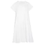 Phụ Nữ Chắc Chắn Trắng Váy Ngủ Nữ Vintage Retro Cotton Đồ Ngủ Váy Ngủ Váy Ngủ