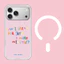 Ốp điện thoại bảng chữ cái tiếng Anh INS từ tính cho iPhone 17 Pro Max 16 Pro 15 14 Vỏ bảo vệ mờ mờ mờ