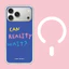 Ốp điện thoại bảng chữ cái tiếng Anh INS từ tính cho iPhone 17 Pro Max 16 Pro 15 14 Vỏ bảo vệ mờ mờ mờ