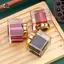 Nắp chai nước hoa 15mm Nắp chai nước hoa Bayonet ép nắp đa năng có màu sắc trong suốt Chai thủy tinh Acrylic phù hợp với nắp mới