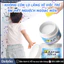 Kem tẩy vết bẩn tường an toàn cho mọi loại tường tẩy sạch bút chì bút sáp giảm giá combo 1 chai + bút chải bọt