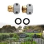 Top 2pack Đa Năng Sửa Chữa Ống Khớp Nối Chịu Thời Tiết Ống Mender Kẽm Đa Năng Hợp Kim Ống Lắp