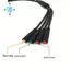 1 Cái E-Bike 1T4 E-Bike Dây Nối Dài Cáp Chống Thấm Nước Kết Nối Phụ Kiện Thay Thế Cho Xe Đạp Điện Phanh Màn Hình Bộ Phận Đi Xe Đạp ga.