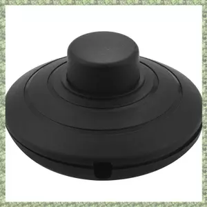 1 Cái Màu Đen Đèn Nội Tuyến Công Tắc Chân Đẩy Điện Bàn Đạp Đèn FootSwitch