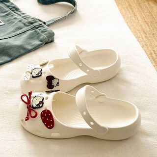 Giày ballet lỗ nữ Mary Jane 2026 phong cách mới, chống trơn trượt, khử mùi, đi biển mùa hè