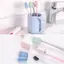 TRTR 4 Cái / bộ Mini Bàn Chải Đánh Răng Đầu Bao Di Động Bàn Chải Đánh Răng Giá Đỡ Nắp Dành Cho Du Lịch Ngoài Trời Hộ Gia Đình Phòng Tắm Tổ Chức Phụ Kiện VN