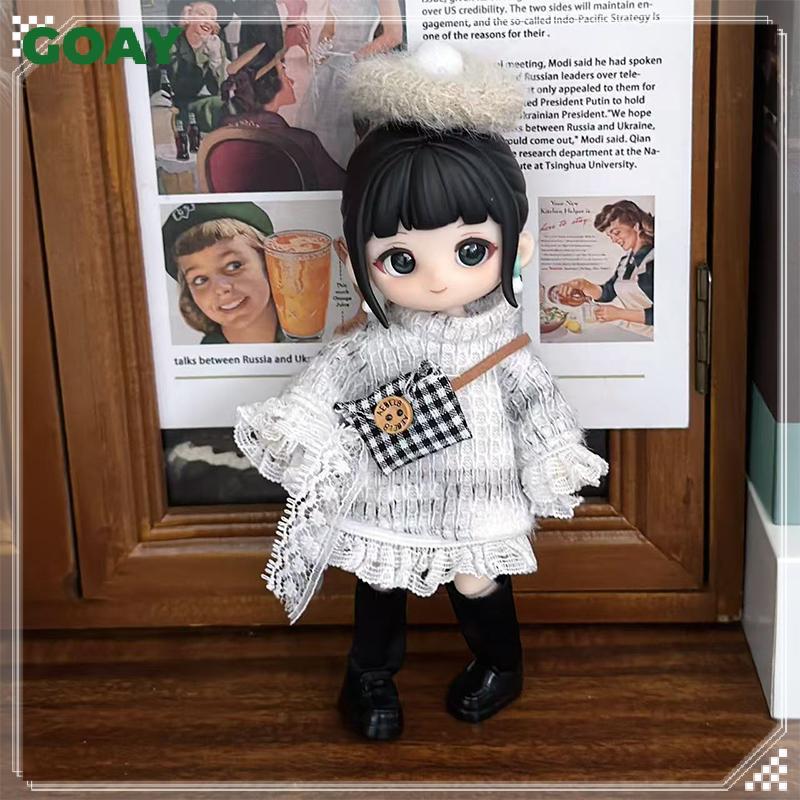 GOAY Quần Áo Búp Bê 16-17cm (KHÔNG Búp Bê), Phụ Kiện Thời Trang Búp Bê Dễ Thương, Đồ Chơi Trang Điểm Cho Bé