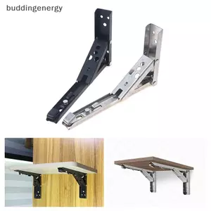 {BUDDI} Kệ gấp 8 "-14" Braet Phần cứng giữ kệ có thể gập lại hạng nặng để làm việc trên bàn RV Không gian tiết kiệm ô tô {buddingenergy}