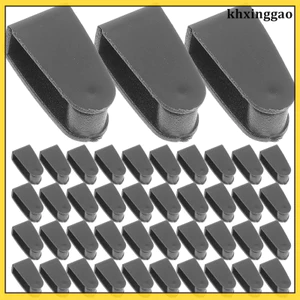 100 Chiếc Móc Khóa Kẹp Thủ Công Trong Suốt Cho Hàng Thủ Công 3.50X0.80X0.50CM Đen khxinggao