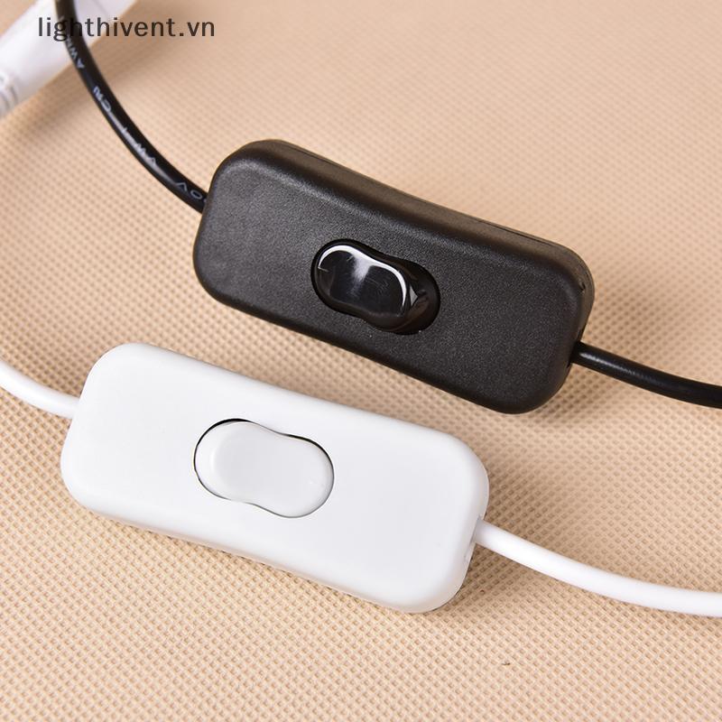 [lighthivent] Cáp USB Công Tắc Nam Sang Nữ BẬT TẮT Cáp Chuyển Đổi Đèn LED Dây Nguồn 2 Màu (VN)