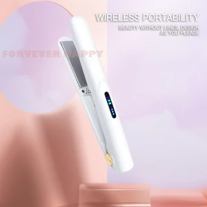 Máy duỗi tóc USB không dây Mini Máy uốn tóc di động thân thiện với mọi loại tóc