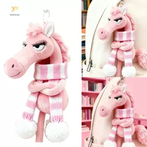 PPY Mềm Mại Sang Trọng Charm Móc Khóa Tăng Cường Tiện Ích Thiết Thực Và Phong Cách Bổ Sung Để Mang Theo Hàng Ngày Thiết Yếu
