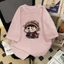 （Giao hàng 24h）Angela 2026 Áo thun ngắn tay hoạt hình Cotton rộng mới của Mỹ