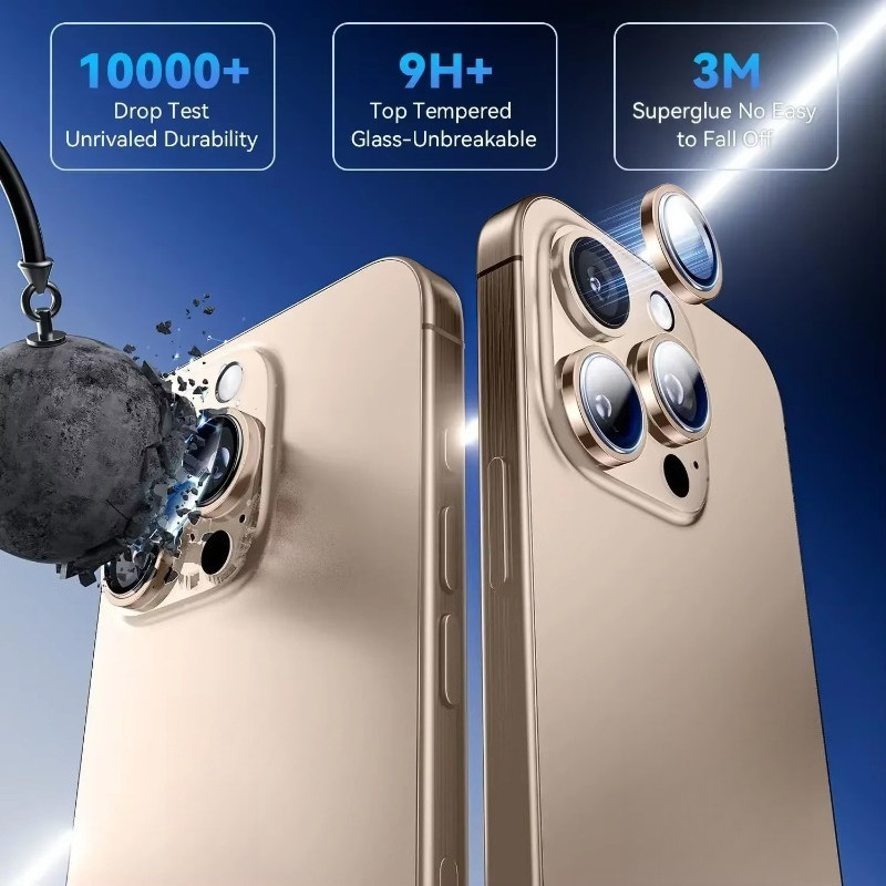 Dành Cho iPhone 15 14 Pro Max Plus Điện Thoại Camera Bảo Vệ Ống Kính Vòng Dành Cho iPhone 15Pro 15ProMax 15Plus 14ProMax 14Pro 14Plus Hợp Kim Nhôm Bảo Vệ Kính Cường Lực Ống Kính Phim