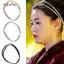 AqToCna Nữ Phong Cách Co Giãn Bling Tóc Đôi Bện Lấp Lánh Tóc Hoop AqToCna