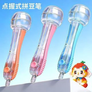 Doudou Dot Push Type Doudou Pen Hand diy Công cụ phụ trợ Ba chiều Fusion Bean Bộ đồ chơi giải nén giáo dục Batch I9EU