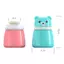 Tweeduj Trẻ Em Hoạt Hình Dễ Thương Gấu Bé Puff Box Talcum Powde Prily Heat Powde Bảo Quản Hộp Rỗng Hộp Đựng Di Động Du Lịch Hàng Ngày VN