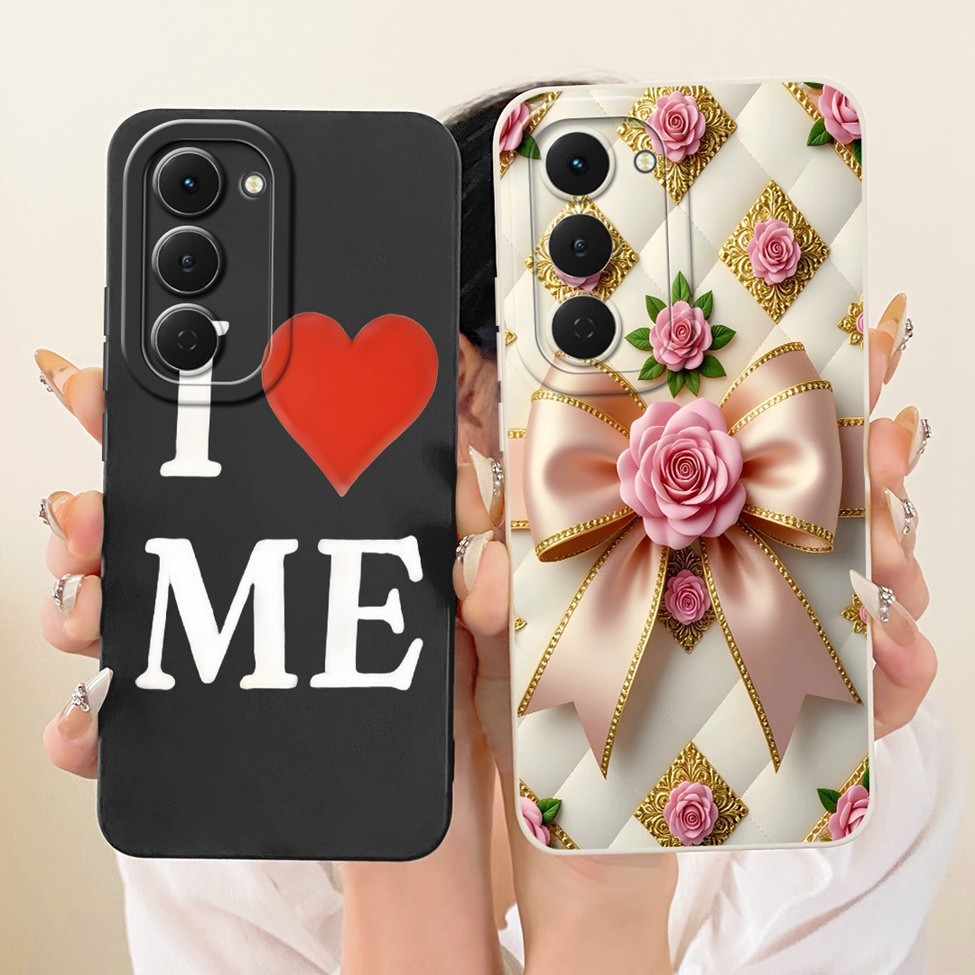 Dành Cho Tecno Spark 40 Pro KM6 Vỏ Cho Techno Spark 40 Pro Ốp Lưng Silicon Thời Trang Mèo Dễ Thương Họa Tiết Vui Nhộn