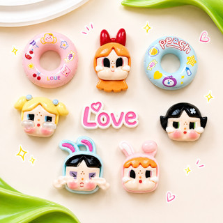Set Charm Gắn Dép Crybaby Love Phao Bơi Pastel Kawaii Resin DIY Cute Bé Khóc Siêu Hot Trend 💖🛟🐰 (size to)