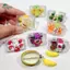 Springevenstar 1 Bộ Phụ Kiện Búp Bê Đồ Chơi Mới 1 / 6 Nhà Búp Bê Thu Nhỏ Thực Phẩm Siêu Thị Rau Quả Có Hộp Trong Suốt Springevenstar
