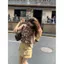 Phiên bản Hàn Quốc Áo sơ mi in hình cổ tròn nhẹ bán chạy dành cho nữ mùa hè Ruy băng không tay Thiết kế hàng đầu Áo sơ mi nhỏ cao cấp