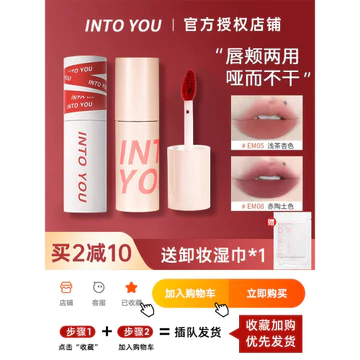 Into you Son Môi Heroine Matte Velvet Lip Gloss 05 Chính Hãng em08 Son Môi Inyou Giá Rẻ