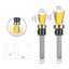 Máy cắt vòng bi 1 / 4 Shank Copy Cutter Dovetail Tenon Joint Tenon Máy khắc gỗ Máy phay PHYI
