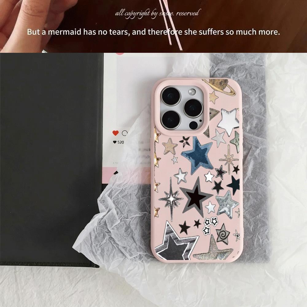 Đầy đủ sao in cho iPhone 17promax trường hợp điện thoại 161514plus silicone 131121