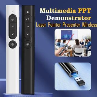 2.4GHz Wireless Presentation Clicker Powerpoint Pen USB Remote Control Flip Pen for Office Teaching Projector PPT Presen
