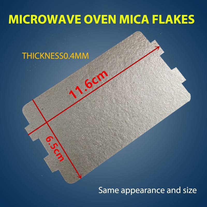 GOAY 5 Chiếc Lò Vi Sóng Tấm Mica Tấm 116 * 64 MM Linh Kiện Thay Thế Cho Midea N05 20 VN