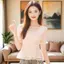 Mùa hè mới Phong cách bán chạy Vỏ bụng Phong cách thời trang Người nổi tiếng Tính khí Áo sơ mi ren ngắn tay Áo sơ mi voan nữ
