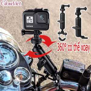 Giá đỡ camera hành trình,cho xe đạp xe máy,gắn chụp ảnh khi di chuyển, phù hợp với nhiều loại máy ảnh