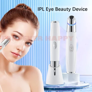 Máy mát xa mắt bằng điện trị liệu ánh sáng xanh đỏ - Thiết bị sưởi ấm cho quầng thâm và bọng mắt