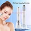Máy mát xa mắt bằng điện trị liệu ánh sáng xanh đỏ - Thiết bị sưởi ấm cho quầng thâm và bọng mắt