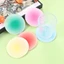PYCOU Coaster, Tấm lót cốc Acrylic tròn, Tấm lót cốc chống trượt màu Gradient Trang trí máy tính để bàn