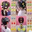BRBRAA 50 / 100 Chiếc Dây Buộc Tóc Bé Gái, Dây Buộc Tóc Co Giãn Phong Cách Ngẫu Nhiên, Hoạt Hình Dễ Thương Động Vật Nhỏ Hoa Thoải Mái Phù Hợp Với Mũ Đội Đầu Bé Gái Phụ Kiện Tóc