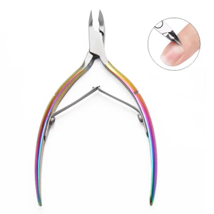 Kéo Da Chết Magic Ribbon Dụng Cụ Làm Móng Tay Chuyên Nghiệp Thép Không Gỉ Cao Cấp Kìm Da Chết Đa Giác Kéo Móng Tay