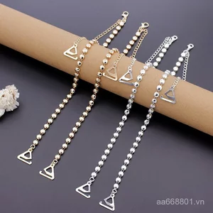 Có Thể Điều Chỉnh Kim Loại Chấm Bi Dây Đeo Vai Thời Trang Đơn Giản Dây Đeo Cổ Phẳng Dây Đeo Vai Kim Loại Dây Đeo Áo Ngực Nữ SFQU