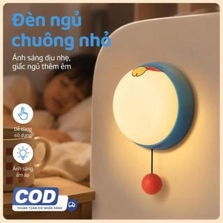 Đèn Ngủ LED Hoạt Hình Silicone Dễ Thương, Sạc Pin, Chỉnh Độ Sáng Cho Bé