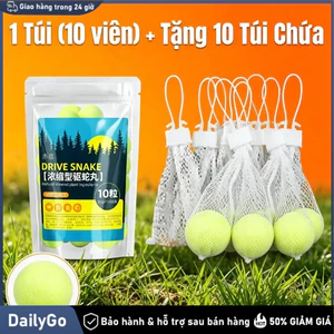 Viên đuổi rắn hiệu quả ngăn rắn vào nhà Mùi đặc biệt / Có mùi, Chỉ cần đặt vào sử dụng, 1 túi 10 viên