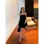 Quần short treo Bộ đồ hai mảnh Hàn Quốc Lười sang trọng Phiên bản mùa hè Pure Desire Hot Girl Bộ đồ du lịch hàng ngày