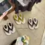 TT Q Bánh Mì Mềm Flip-Flops Nữ Mùa Hè Shit-Steping Đế Dày Flip-Flops Bãi Biển