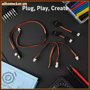 Đầu nối AIHOM JST 3P 1.0mm cho đầu thu AR6400 Cáp Y ổn định cho hàng thủ công hàng không từ xa,