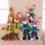 Búp bê đồ chơi sang trọng Crazy Zoo Búp bê Judy Nick Ragdoll Quà tặng trẻ em Giải phóng mặt bằng búp bê cặp đôi 260604