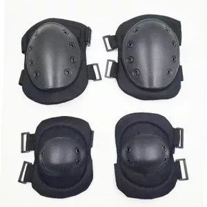 Black Hawk Chiến Thuật Miếng Lót Đầu Gối Khuỷu Tay Bộ 4 Miếng Ngụy Trang Bảo Vệ Đồ Thể Thao Bò Ngoài Trời Đi Xe Đạp CS Huấn Luyện Chống Sốc