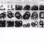 Belleshopp Bộ vòng đệm cao su O Ring 225 chiếc 18 kích cỡ Con dấu máy giặt Bộ đệm các loại để sửa chữa hệ thống ống nước ô tô