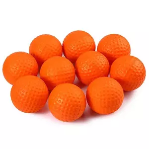 ECK 10 Chiếc PU Foam Golf Balls Bọt Biển Đàn Hồi Trong Nhà Tập Luyện Ngoài Trời HOT