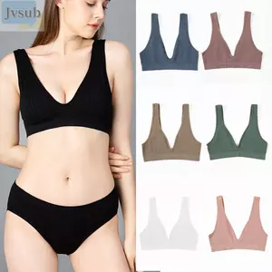 Áo ngực ngủ JVSUB Dây thoáng khí miễn phí Áo Vest lưng đẹp