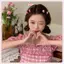 JRP 6 Cái / bộ Đào Trái Tim Mini Kẹp Tóc Dễ Thương Ngọt Hồng Nổ Kẹp Cho Bé Gái Thời Trang Hợp Thời Trang Đơn Giản Mũ Phụ Kiện Phong Cách Hàn Quốc JRP