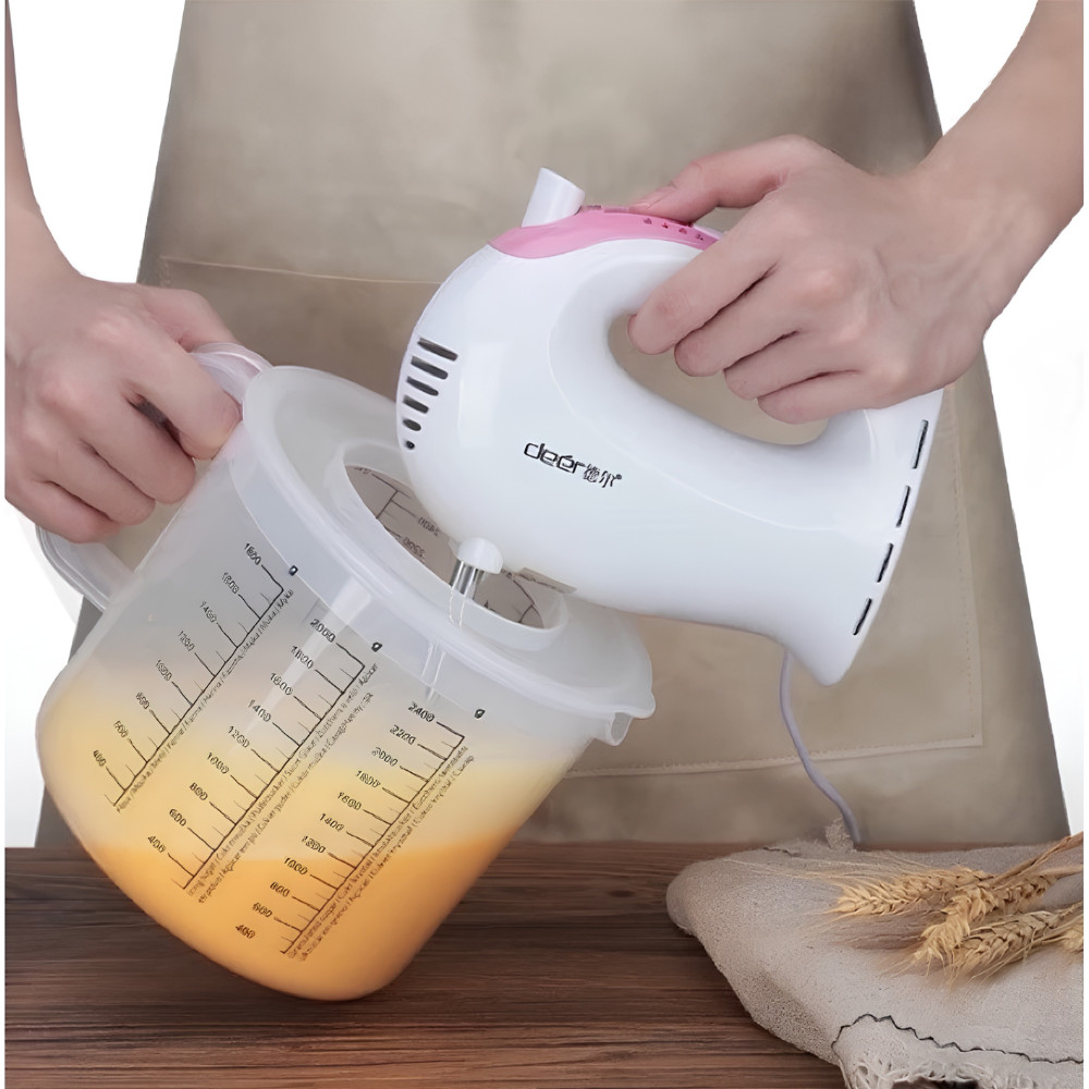 Ca Nhựa Đánh Trứng & Kem Cheese 2.5L – Có Nắp Đậy, Tiện Lợi, Chuyên Dụng Cho Pha Chế